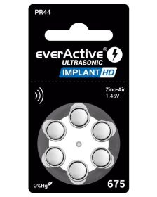 everActive Implant Hd A675 - PR44, 6x, Cink-Zračna baterija za slušne aparate