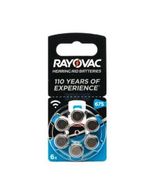 Rayovac Special A675 - PR44, 6x, Cink-Zračna baterija za slušne aparate