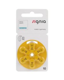 Siemens Signia A10 - PR70, 6x, Cink-Zračna baterija za slušne aparate