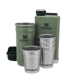 STANLEY PRE-PARTY SET FLASK+GLASSES
