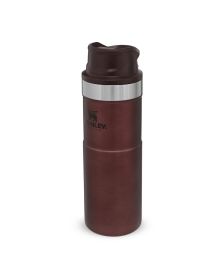 Stanley The Classic Trigger-Action Travel Mug 0,47L, Wine Rdeča, Vakuumsko izoli