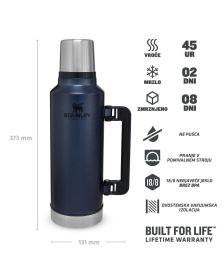 Stanley The Legendary Classic Bottle 1,9L, Nightfall Modra, Vakuumsko izolirana