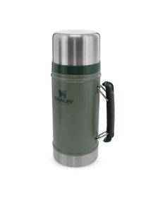 Stanley The Legendary Classic Food Jar 0.94L, Hammertone Zelena, Vakuumsko izoli