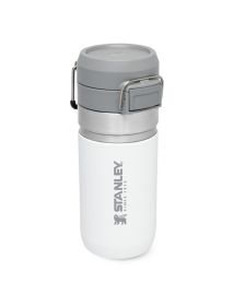 Stanley Quick Flip Water Bottle 0.47L, Polar Bela, Steklenica