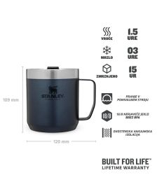 Stanley Classic Camp Mug, Nightfall Modra, Skodelica