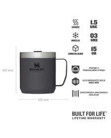 Stanley Classic Camp Mug, Charchoal