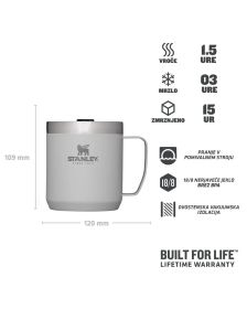 Stanley Classic Camp Mug, Ash