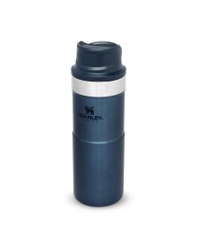 Stanley Classic Trigger Travel Mug 0,35L, Nightfall Modra, Steklenica