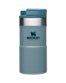 Stanley NeverLeak Travel Mug 0.25L, Hammertone Ice