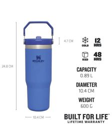Stanley kozarec The IceFlow Flip Straw Tumbler, 0,89l, Iris
