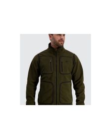 Alaska Elk Hunter Ms Reversible Fleece Jacket