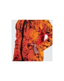 Alaska Elk Hunter Ms Reversible Fleece Jacket