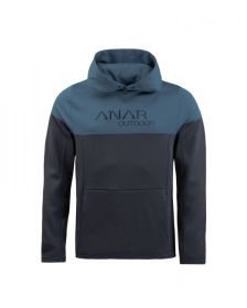 ANAR MUORRA moški "Hoodie" moder
