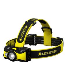 Ledlenser iH9R, Črna/Rumena, Naglavna industrijska svetilka