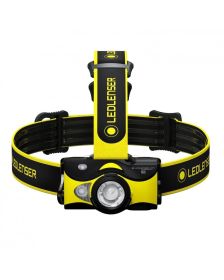 Ledlenser iH9R, Črna/Rumena, Naglavna industrijska svetilka