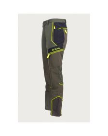 LOVSKE ELASTIČNE HLAČE S KEVLAR NAŠITKI-GREEN T-150