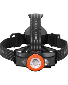 Ledlenser MH11, Črna/Oranžna, Naglavna polnilna svetilka