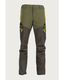 LOVSKE ELASTIČNE HLAČE S KEVLAR NAŠITKI-GIALLO FLUO T-150