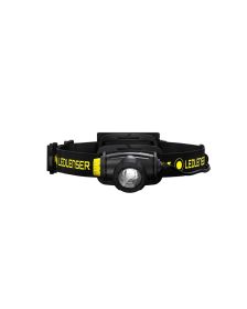 Ledlenser H5R Work, Naglavna polnilna svetilka, Črna/Rumena