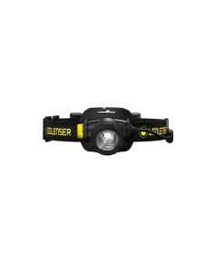 Ledlenser H7R Work, Polnilna naglavna svetilka, Črna/Rumena