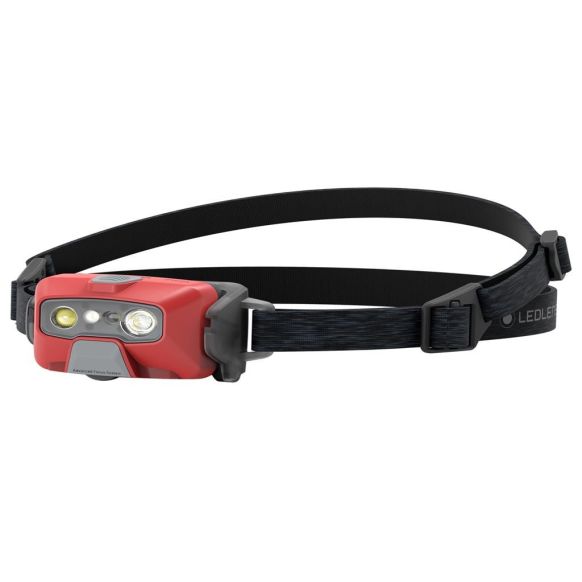 Ledlenser HF6R Core, Naglavna polnilna svetilka, Rdeča