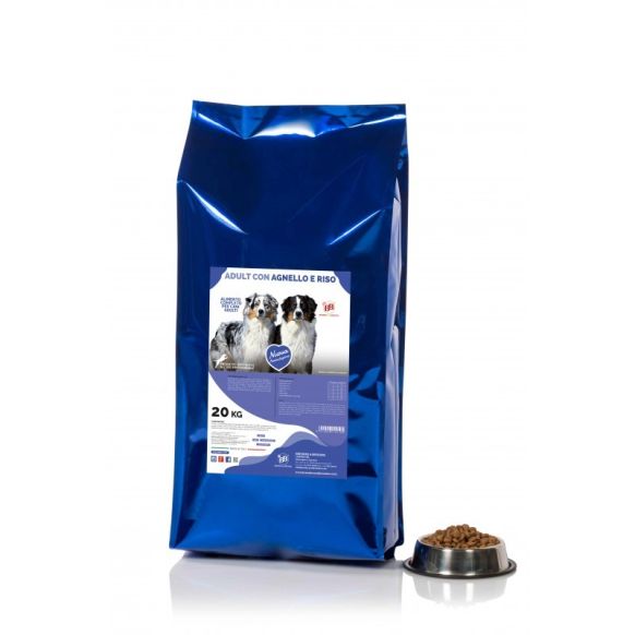 Dry food for adult dogs - lamb & rice