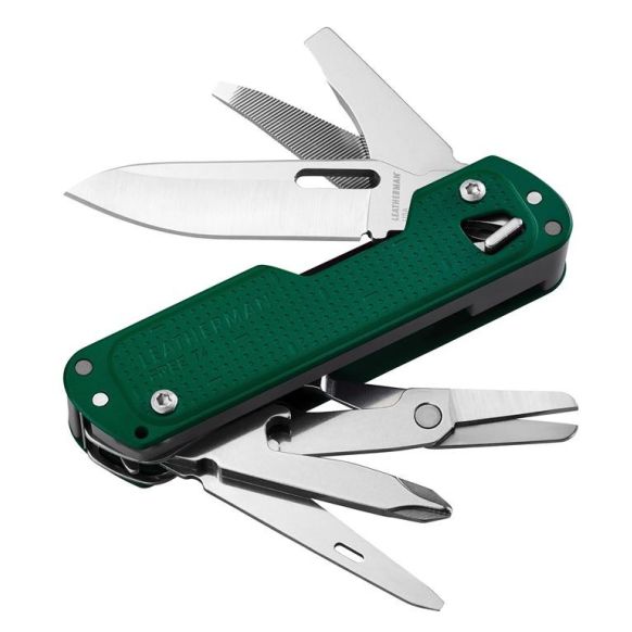 Leatherman Free T4, Evergreen Zelena