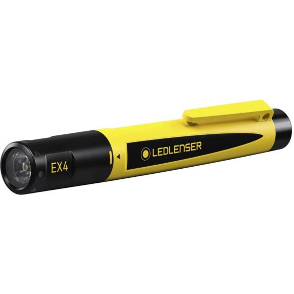 Ledlenser EX4 - ATEX, Črno/Rumena, ATEX industrijska svetilka