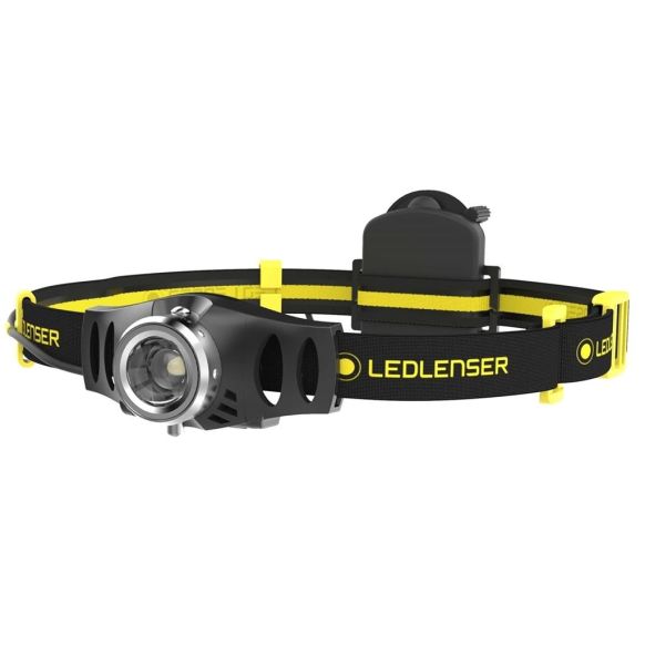 Ledlenser iH3, Črno/Rumena, Naglavna industrijska svetilka