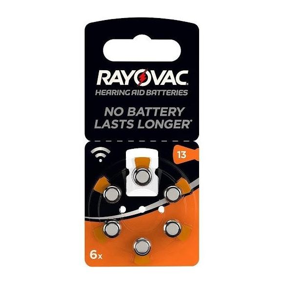Rayovac Special A13 - PR48, 6x, Cink-Zračna baterija za slušne aparate