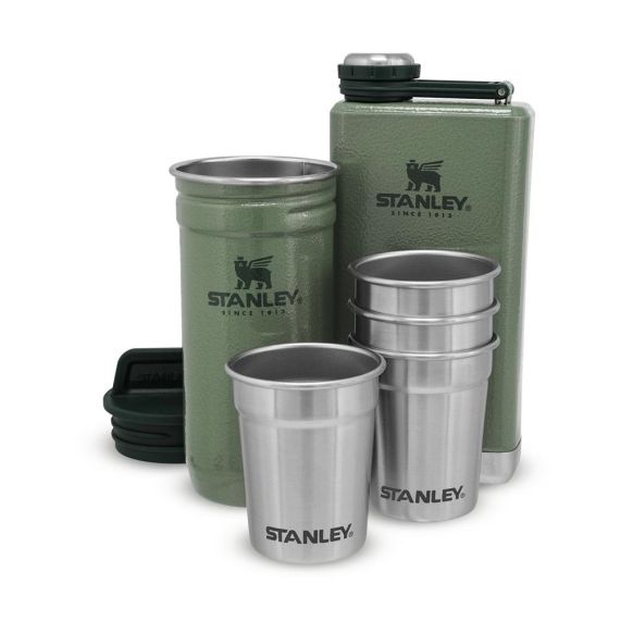 Stanley Set kozarcev + prisrčnica, Hammertone zelena