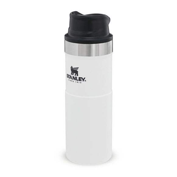 Stanley The Classic Trigger-Action Travel Mug 0,47L, Polar Bela, Vakuumsko izoli