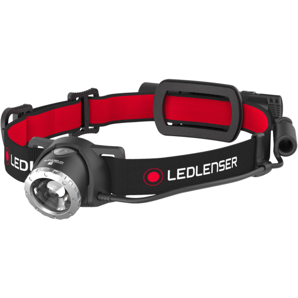 Ledlenser H8R, Črna, Naglavna polnilna svetilka