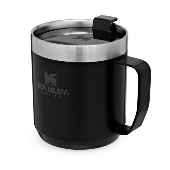 Stanley Classic Camp Mug, Matte Black Črna, Skodelica