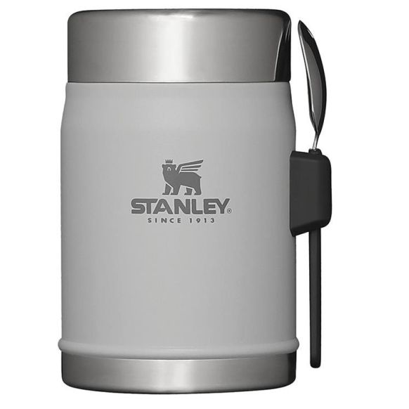 Stanley Classic Food Jar + Spork 0.4L, Ash