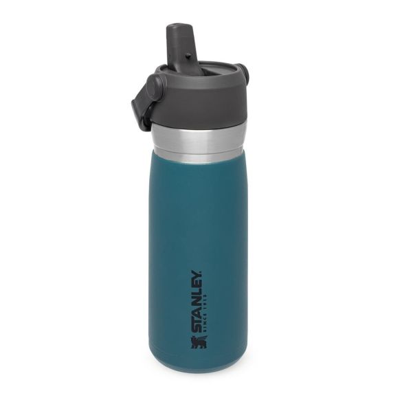 Stanley Quick Flip Straw  Bottle, 0.65L, Lagoon Modra, Steklenica
