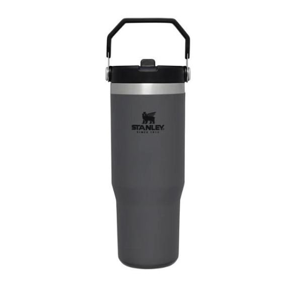 Stanley kozarec The IceFlow Flip Straw Tumbler, 0,89l, Charchoal