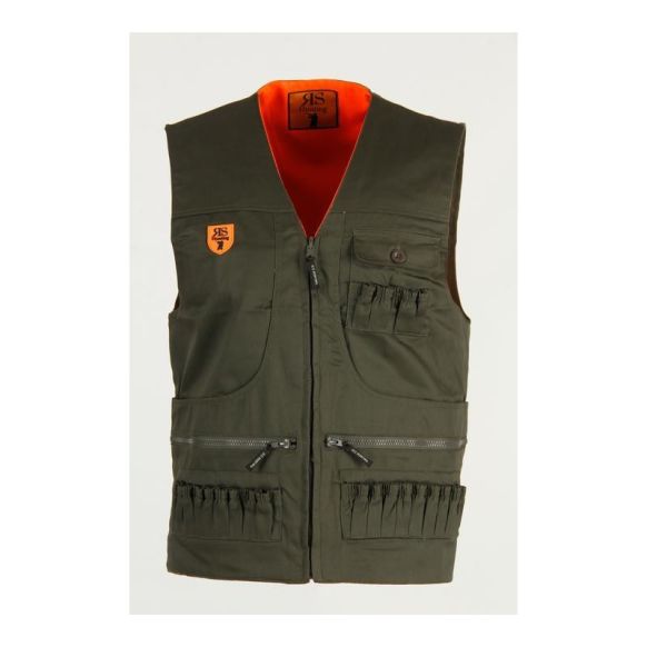 AIRLESS VEST ORANGE / GREEN DUAL COLOR -707B