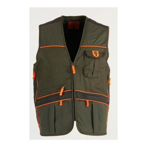 AIRLESS VEST WITH REFLECTIVE EDGES ORANGE-LV800