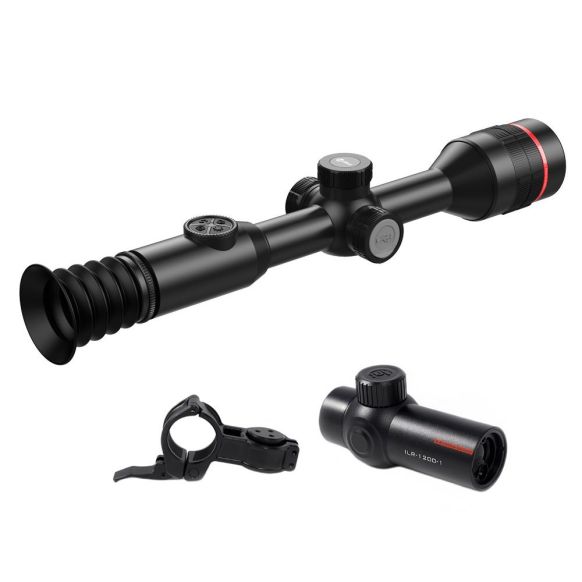 InfiRay Tube TL35 V1 thermal riflescope with LRF module and 18500 battery kit