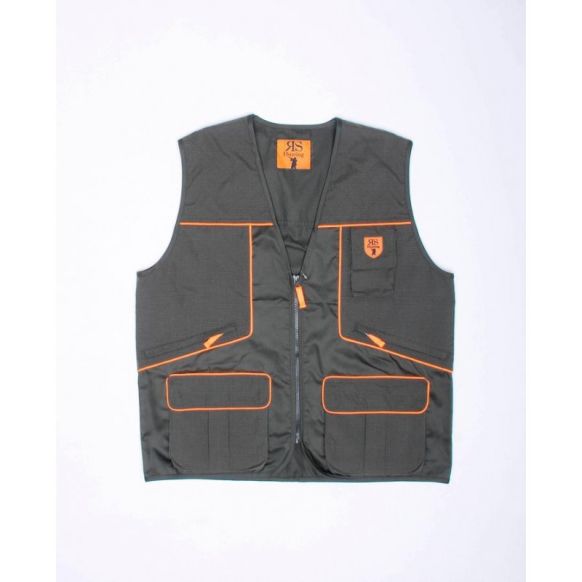 AIRLESS VEST WITH REFLECTIVE EDGES ORANGE-LV750