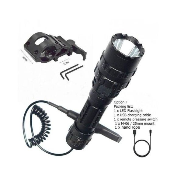 LED TACTICAL LIGHT G100 5000LM XM-L2