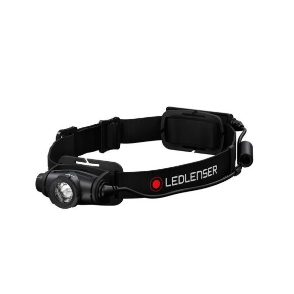 Ledlenser H5R Core, Naglavna polnilna svetilka, Črna