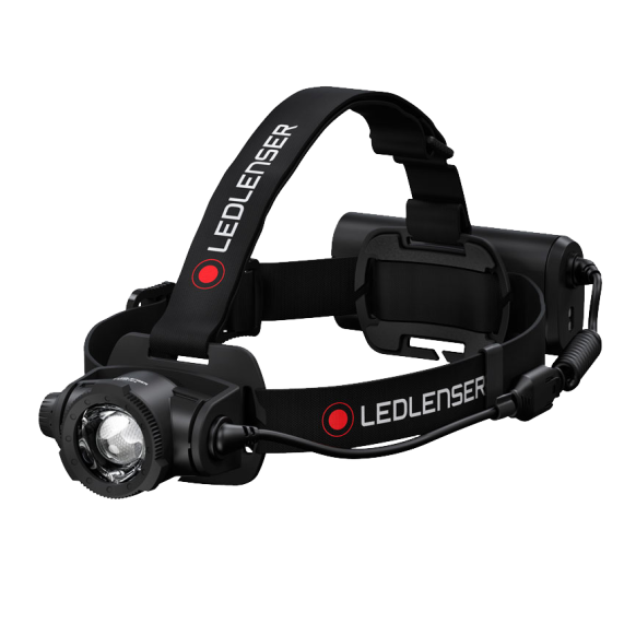 Ledlenser H15R Core, Naglavna polnilna svetilka, Črna