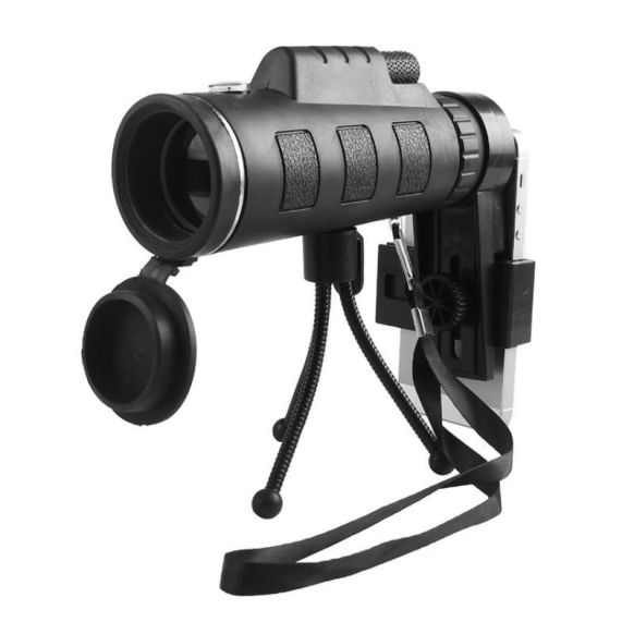 SHORT FOCUS 40X60 LIFE WATERPROOF MONOCULAR TELESCOPE WITH CLIP