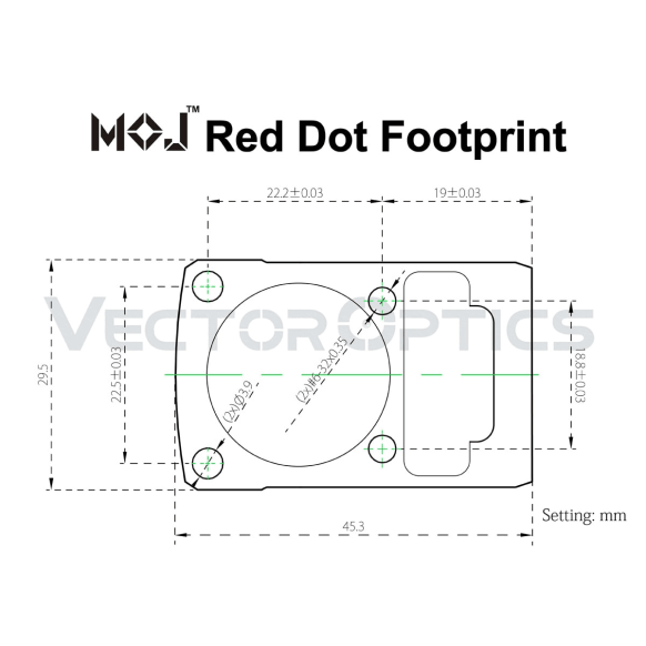 MOJ Red Dot
Riser Weaver Mount