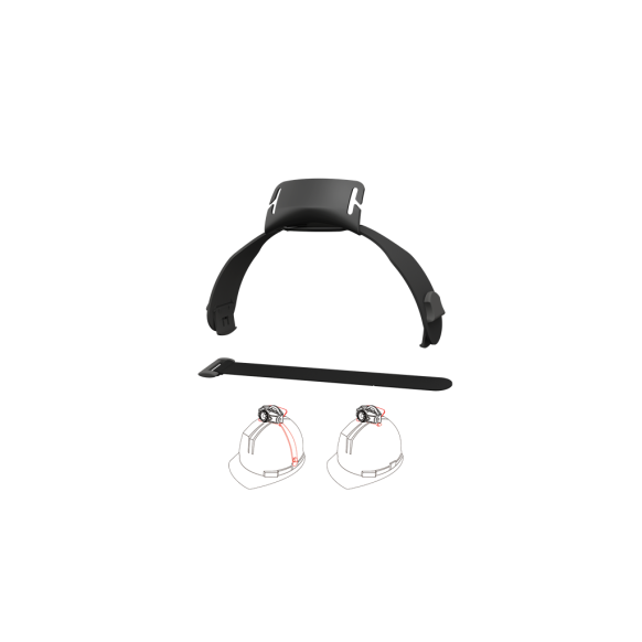 Ledlenser Helmet Connecting Kit Type G, Set za pritjevanje na čelado