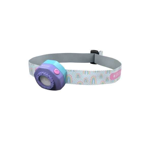 Ledlenser Kidled 4R, Vijolična, Otroška naglavna svetilka